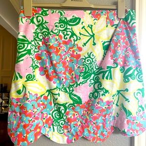 Lilly Pulitzer Scalloped Skirt